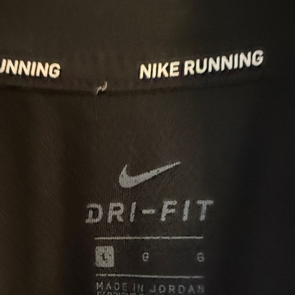 Nike Black Quarter-Zip Top. Ladies large. - Picture 2 of 4